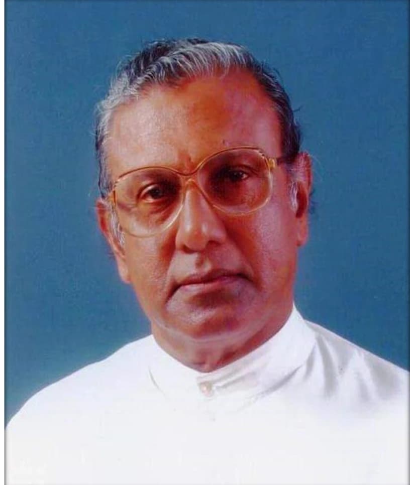 Portrait of Rev. Fr. Anton Peris SJ